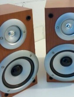HIFI Regal Lautsprecher Holz Folie 2 Weg Bass refl. Top Preis OVP Verpackt - Dübendorf