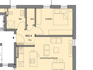 Trier-Biewer - Neubau einer Eigentumswohnung mit barriefreiem Zugang und Aufzug, 1. OG ca. 65 m2, Balkon, Baubeginn 2024 - Trier