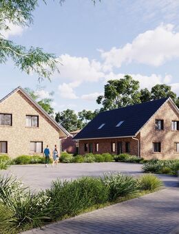 Neubau von einer Doppelhaushälfte im Herzen von Südtondern - Stedesand