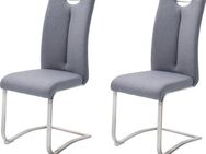 MCA furniture Freischwinger Artos XL (Set, 2 St), 2-er Set, Stuhl mit Griffloch, belastbarkeit bis 140 kg