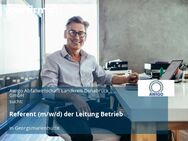 Referent (m/w/d) der Leitung Betrieb - Georgsmarienhütte