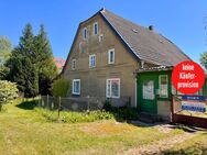 HORN IMMOBILIEN ++ ein Haus bei Brüssow, mit viel Platz und einem großen Garten in sehr ruhiger Lage - Brüssow