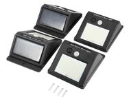 4X LED Solarleuchte mit Bewegungsmelder Außen Sensor Strahler Lampe - Wuppertal