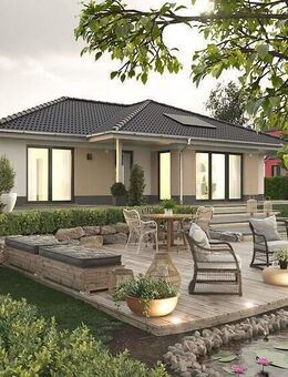 Winkelbungalow mit Einliegerwohnung, Preis inkl. Grundstück, massiv gebaut - Bexbach