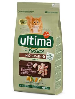Ultima Cat Nature No Grain Adult Truthahn - Sparpaket: 2 x 1,1 kg
