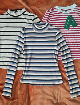 3er Set Langarmshirts mit Stehkragen – Neu & Ungetragen! - Rosenfeld