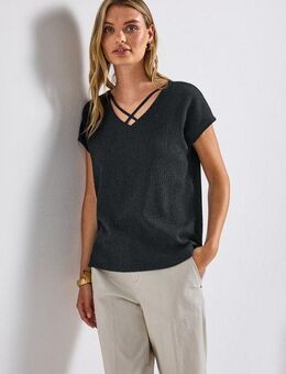 STREET ONE Shirttop mit Struktur