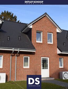 - Wohnen in Kanalnähe - Neubau-Reihenmittelhaus mit Friesengiebel in Kiel-Suchsdorf - Kiel