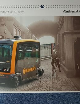 z03) CONTINENTAL Kalender aus 2021 - Conti Wandkalender - 15 Years Mobility - Garbsen