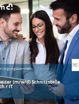 Sachbearbeiter (m/w/d) Schnittstelle Fachbereich / IT - München