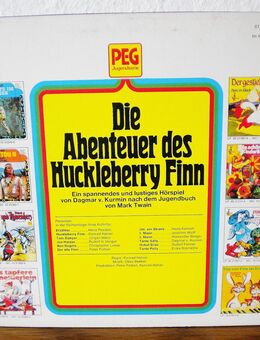 Die Abenteuer des Huckleberry Finn-Hörspiel-Vinyl-LP,PEG - Linnich