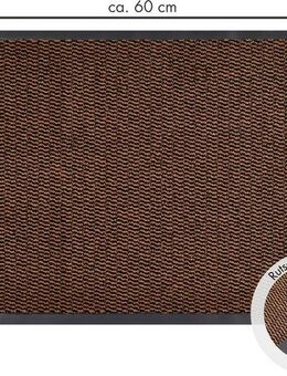 Andiamo Fußmatte Easy, Made in Netherlands, rechteckig, Höhe: 5 mm, Schmutzfangmatte, rutschhemmend, Innen- und überdachten Außenbereich