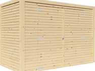 KONIFERA Fahrradbox Bike Box (Komplett-Set), aus Fichte, BxTxH: 207x103x143 cm