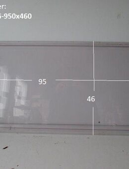 Wohnwagenfenster universal ca 95 x 46 gebraucht, grau - Schotten Zentrum