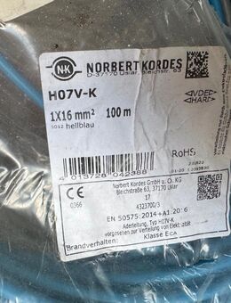 PVC-Aderleitung H07V-K 1x16 flexibel Hellblau 100m - Offenburg Zentrum