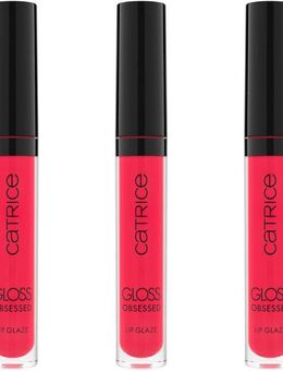 Catrice Lipgloss Gloss Obsessed Lip Glaze, 3-tlg., Pflegt die Lippen und sorgt für strahlenden Glanz