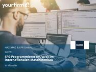 SPS-Programmierer (m/w/d) im internationalen Maschinenbau - Münster