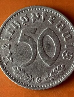 50 Reichspfennig 1941 "G" Kursmünze Deutsches Reich Umlaufmünze - Münster (Hessen)