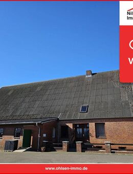 Schöner Fachhallen Resthof mit Ausbaureserve - Westermoor
