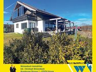 Gepflegtes Ein- bis Zweifamilienhaus mit traumhaftem und unverbaubarem Panoramablick - Nesselwang