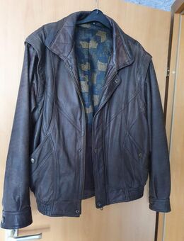 Lederjacke „( echt Leder ) auch als Weste tragbar „Gr. 48 - Dinslaken