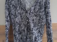schwarz weißes Strickjacke für den Sommer - Teising