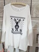 Langärmliges Shirt 52,54 neu weiß in 72336