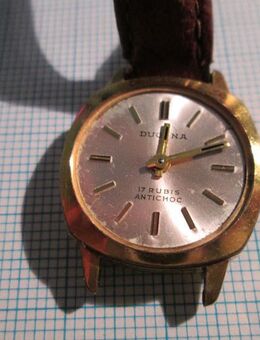 Dugena Damenarmbanduhr 17 Rubis Antichoc - Herne