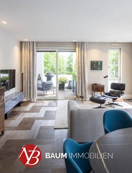 Luxuriös ausgestattete 3-Zi.-Wohnung mit Balkon in beliebter Lage von Krefeld! - Krefeld