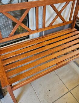 Holzbank für Terrasse, Garten oder Balkon - Witten