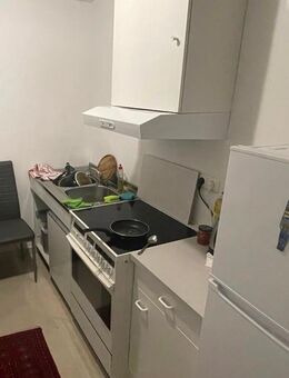 Einbauküche : Küchenschränke, Dunstabzugshaube und Spüle - Gießen