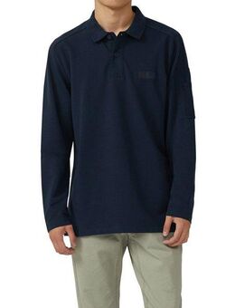 s.Oliver Langarm-Poloshirt mit Logo Stickerei