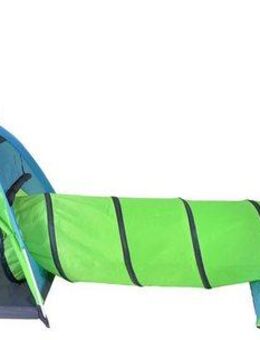 Knorrtoys® Spielzelt Zeltstadt Zenovia, Green-Blue mit Spieltunnel