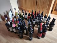 54 Flaschen Weinsortiment: 38 Flaschen Rotwein, 9 Flaschen Weißwein, 3x Portwein rot/weiß, 2 Flaschen Rosé und 2 Flaschen Sekt - Dresden