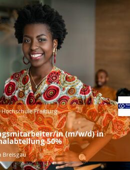 Verwaltungsmitarbeiter/in (m/w/d) in der Personalabteilung 50% - Freiburg (Breisgau)