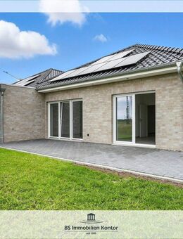 Conrebbersweg-Idealer Altersruhesitz! Schlüsselfertiger Neubau-Bungalow mit Garten! - Emden