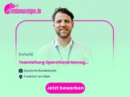 Teamleitung (m/w/d) Operational Management im Bereich digitaler Euro (Retail) - Frankfurt (Main)