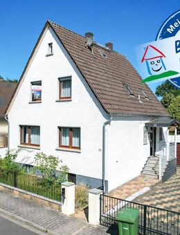 DIETZ: Modernisierungsbedürftiges Einfamilienhaus mit Garten in direkter Feldrandlage von Rollwald! - Rodgau
