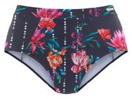 Sunseeker Highwaist-Bikini-Hose Modern mit floralem Design