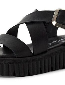 Tamaris Sandalette, Plateau, Riemchensandale, Sommerschuh mit Touch It-Ausstattung