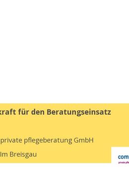 Pflegefachkraft für den Beratungseinsatz (m/w/d) - Freiburg (Breisgau)