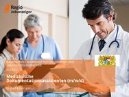 Medizinische Dokumentationsassistenten (m/w/d) - Bad Kissingen