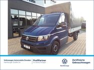 VW Crafter, Pritsche 35 EKA PLANE SPRIEGEL, Jahr 2020 - Dresden