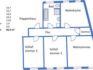 Gemütliche 3-Zimmerwohnung in Jeßnitz (Anh) mit Gartennutzung - Raguhn-Jeßnitz