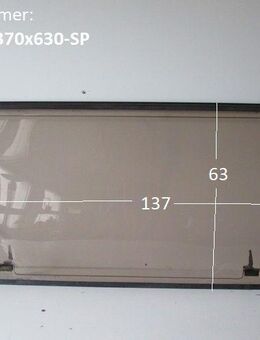 Hymer Wohnwagenfenster Birkholz gebr. ca 137 x 63 (zB Hymer Nova 530 BJ 90) Sonderpreis HECK - Schotten Zentrum