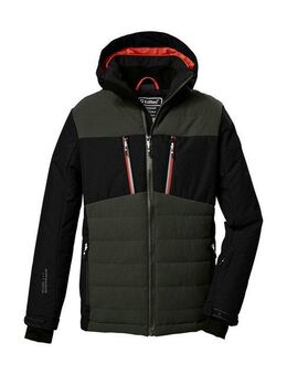 Killtec Skijacke KSW 385 BYS SKI JCKT Winddichte, wasserabweisende Kinderjacke mit abnehmbarer Kapuze
