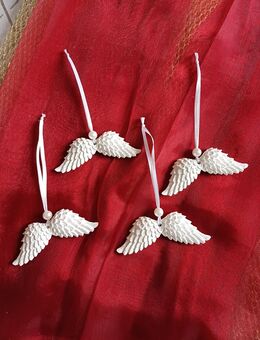 je 1,50 €... Engelsflügel Geschenk Weihnachten Keraflott Handmade - Rheinbach