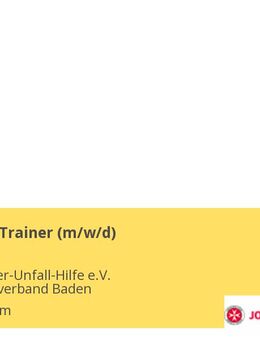 Erste-Hilfe-Trainer (m/w/d) - Mannheim