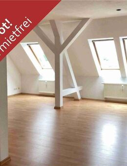 +++ 1 Monat mietfrei! WG-geeignete exklusive Dachgeschoss-Wohnung in Top-Innenstadtlage +++ - Chemnitz