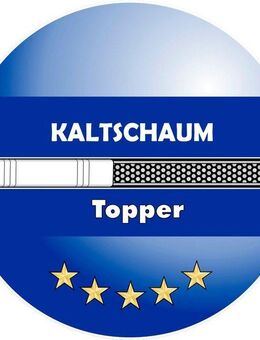 Jockenhöfer Gruppe Boxspringbett Bella erhältlich in 140 & 180cm Breite, mit Kaltschaum-Topper und Rauchglas-Steinen